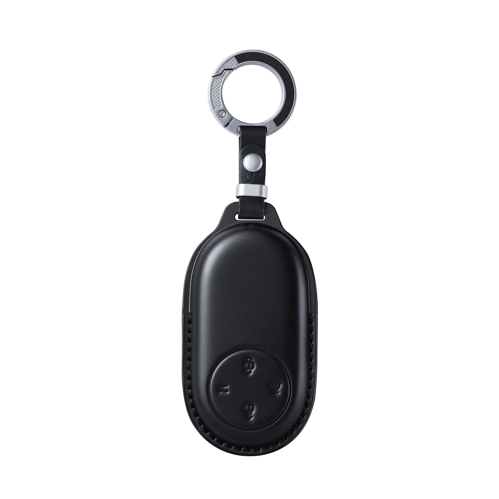 For Stelato G9 S9 S9T 2026 Top Layer Cowhide Key Fob Protective Case Cover Buckle Lanyard Rope