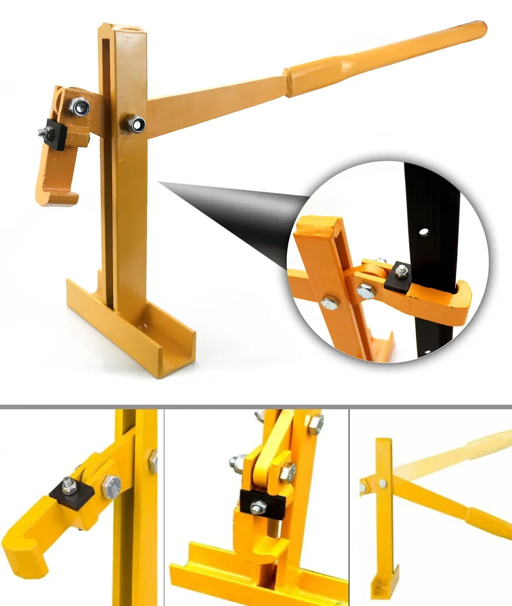 Multiple Purpose Post Extractors Post Lifter for Effortless Uprooting for Metal Plastic Compatible 800mm Length Tool