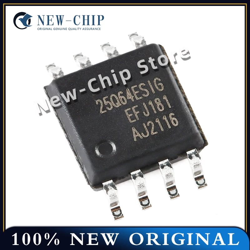 

30PCS-300PCS/LOT GD25Q64ESIG 25Q64ESIG SOP-8 New Original