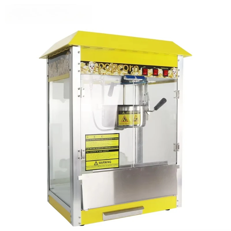 8OZ Popcorn Maker Electric Commercial Popcorn Machine