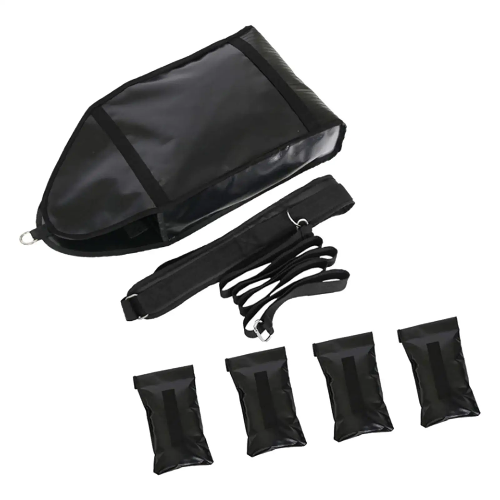 Gym Exercise Equipment Weight Sled Trainer PVC Adjustable Sandbag Set for Running Sprinter Resistance Work