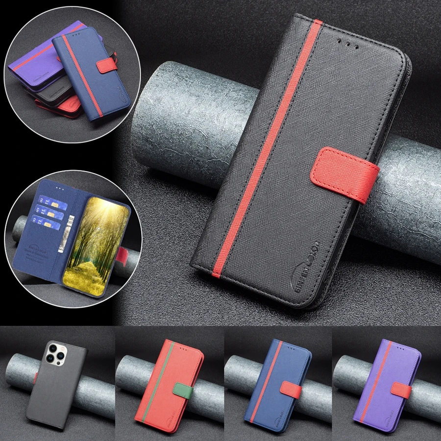 

Wallte Magnetic Flip Leather Case For iPhone 14 Pro Max 13 Pro Max 12 Pro Max 11 Pro Max SE 2022 2020 X XR XS Max 8 Plus 7 Plus