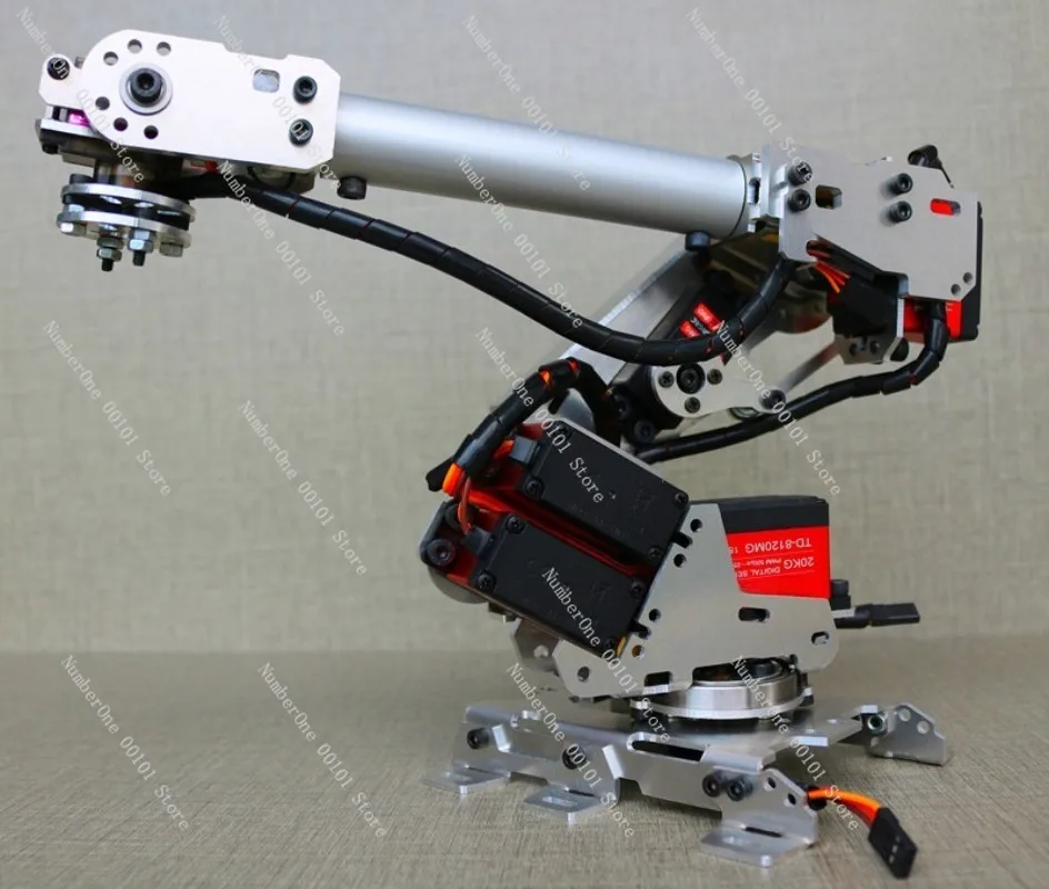 Robotic arm, multi-degree-of-freedom robotic hand, industrial robot model, six-axis robot 201