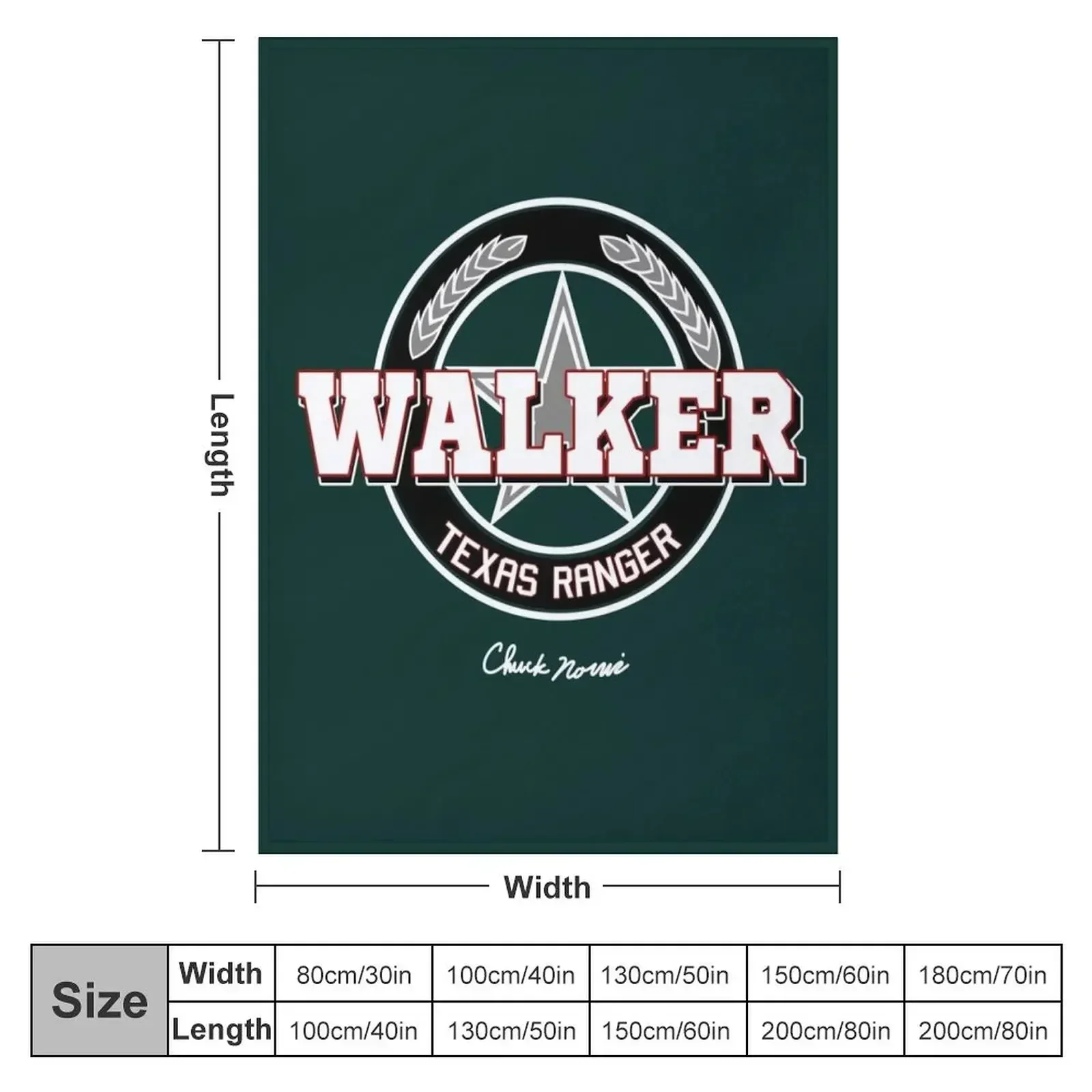 Walker Texas Ranger Cast Crew 90s Chuck Norris Throw Blanket couch cozy soft plush fuzzy picnic outdoor blanket
