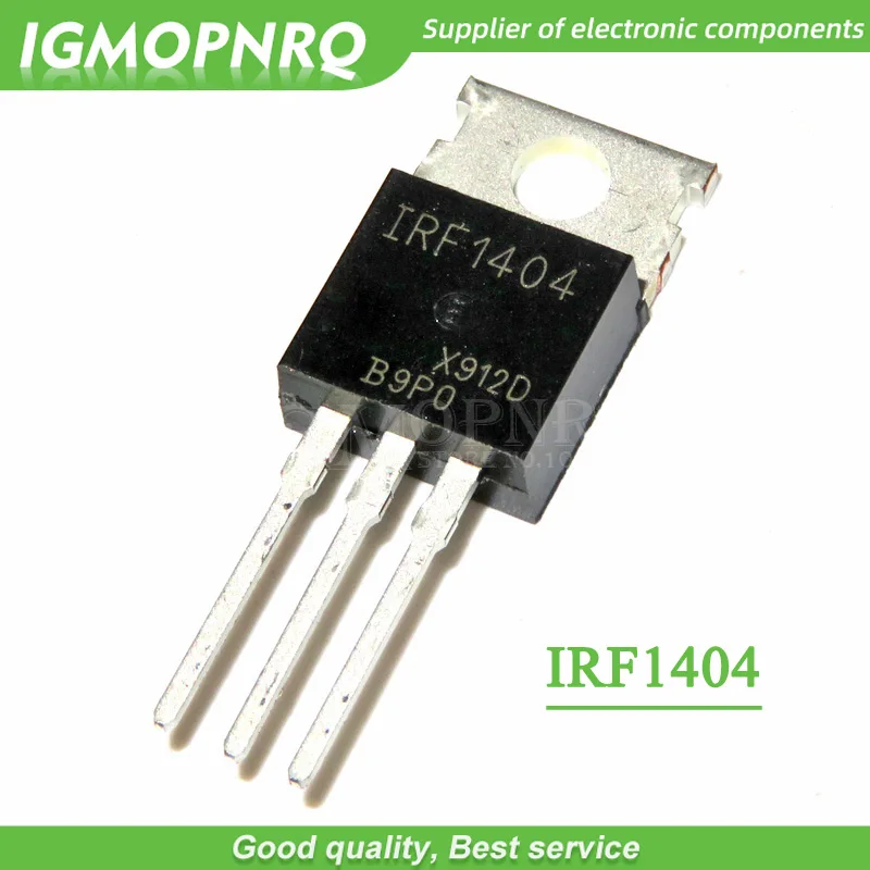 Free shipping 10pcs/lot IRF1404 162A 40V MOS FET TO-220 new original