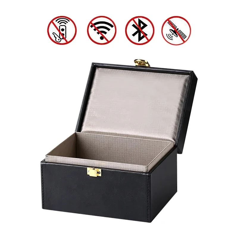 New Faraday Box Large Car Keyless Signal Blocker Anti-Theft Mobile Phone Box Car Key Fob Protector Radiation-proof Safety 2024 image 6