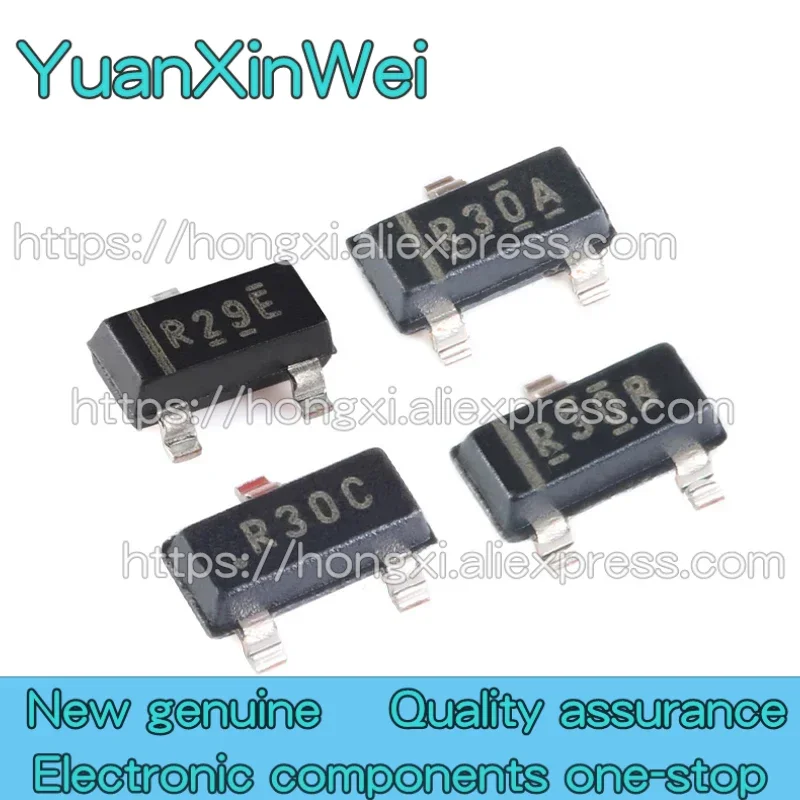 10PCS REF3012AIDBZR REF3020AIDBZR REF3025AIDBZR REF3030AIDBZR REF3033AIDBZR REF3040AIDBZR Silk screen R30x SOT23 Reference chip