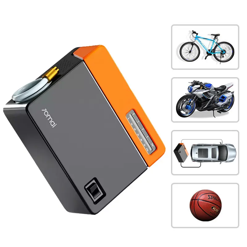 70mai-compresor de aire para coche, bomba de aire eléctrica portátil, Mini compresor, Inflador de neumáticos automático, 12V, datos