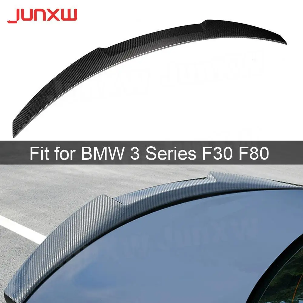 

Dry Carbon Rear Trunk Spoiler Wing Boot Lip For BMW 3 Series F30 F80 M3 4 Door Sedan 2012-2018 Auto Accessories Car Styling