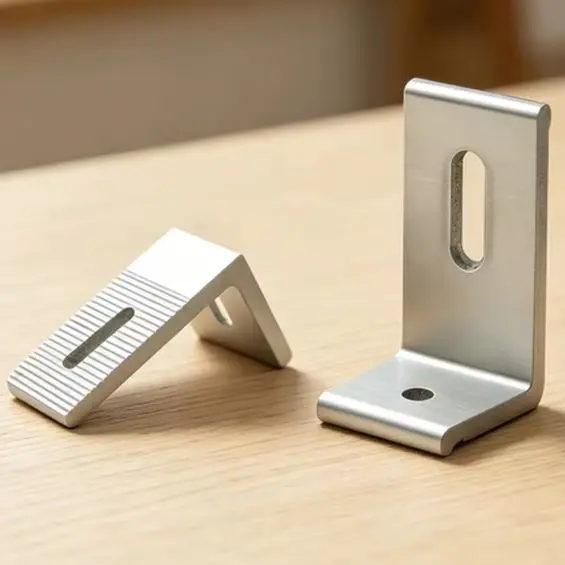 Aluminum Alloy L-Leg Solar Mounting Bracket For Color Steel & Roofs Photovoltaic Panel Support 125mm Mounting Kit