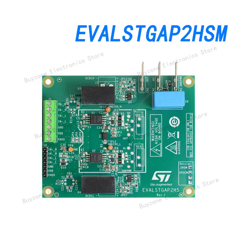 

EVALSTGAP2HSM Demo board, STGAP2HSM, isolated gate driver