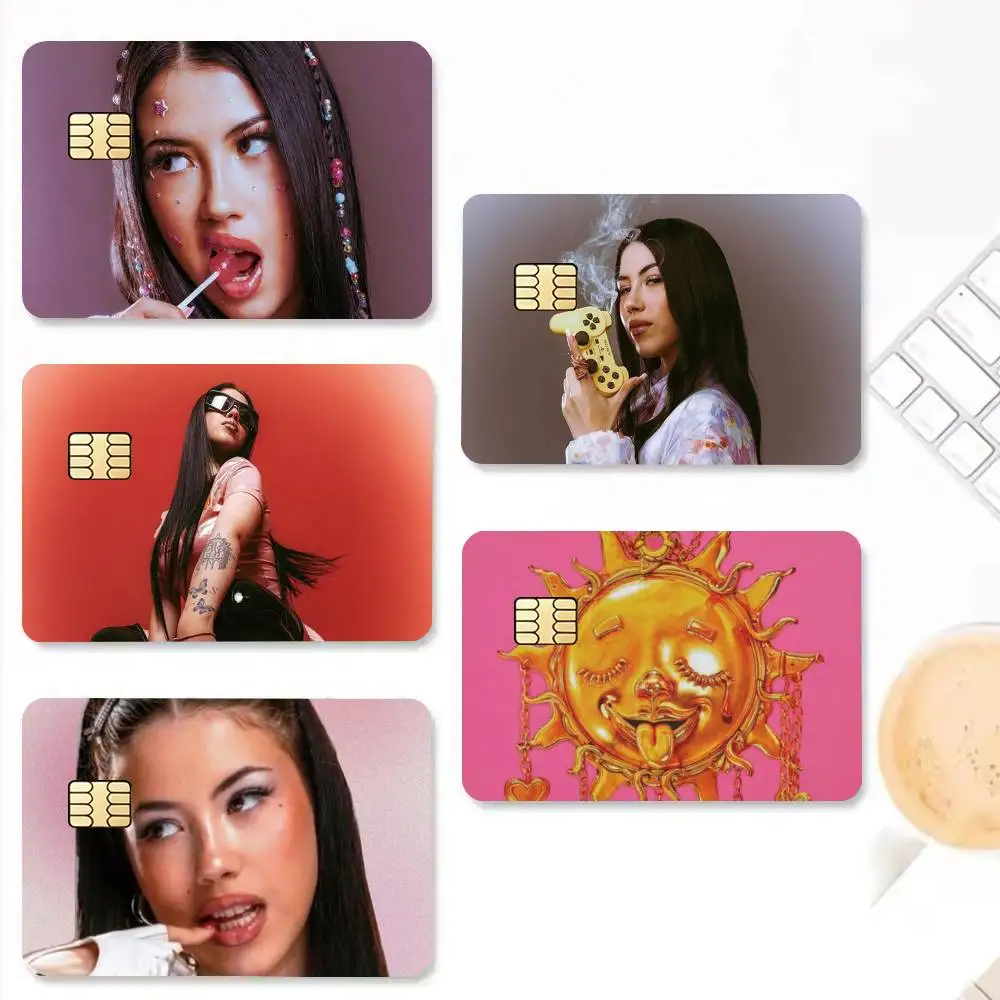 A-ANNA Pepe VERA BADDIE Credit Card HD Stickers Small Chip Waterproof Sticker Game Card Decal Gift