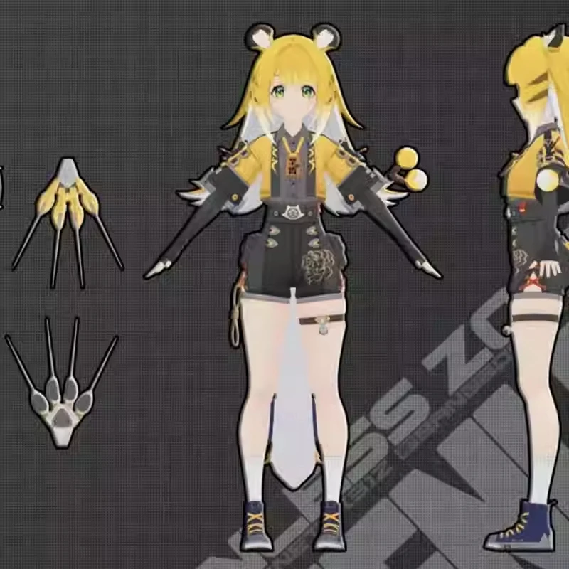 قبل البيع لعبة حديثة Zenless منطقة صفر ZZZ جديد Ju Fufu تأثيري حلي هالوين عيد الميلاد لعب الأدوار حفلة كوميدية S-XL حجم