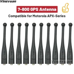 10 szt. Antena 7-800MHz z GPS NAR6595A dla Motorola APX 1000 APX 4000 APX 6000 APX 6000XE APX 7000 APX 8000XE Stubby antena