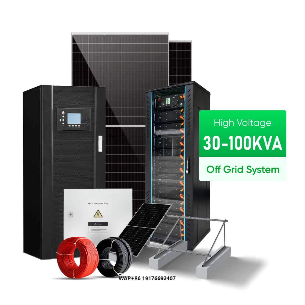 Sunpal 3-Phase Offgrid Solar System Kit 30Kw 50Kw 100Kw Balcony Photovoltaic Solar System