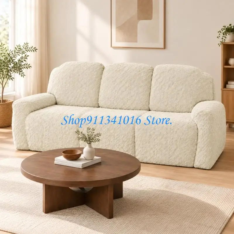 Polyester Sofa Cover, Flexible Fabric Follows the Backrest and Headrest Portions Through Reclining Motion