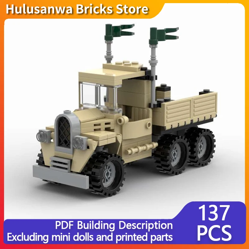 

Популярная модель фильма MOC, строительные кирпичи, грузовик в пустыне, модульные технологии, подарки, праздник, сборка, детские игрушки, костюм