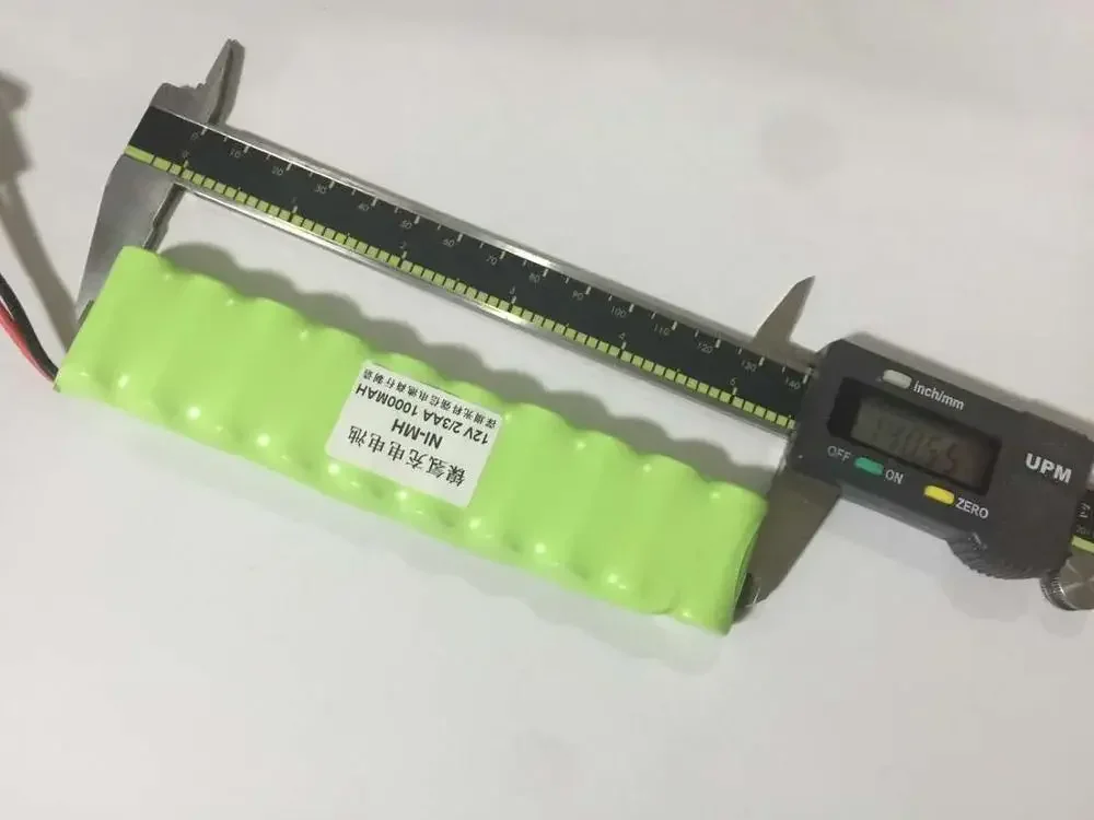 Novo autêntico 12v 2/3aa 1000mah bateria de níquel hidrogênio placa de circuito ni-mh equipamentos médicos brinquedos