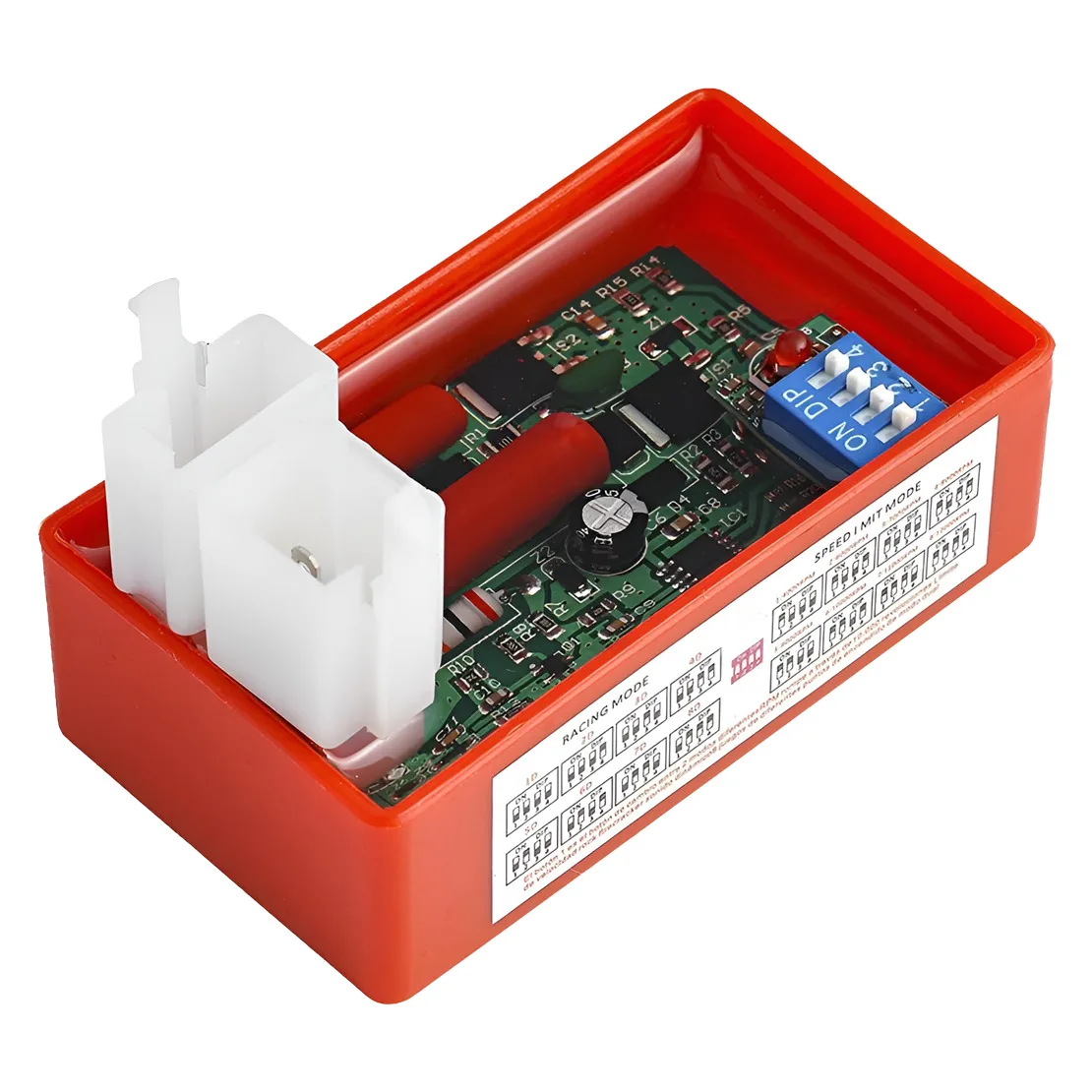 Engine Adjustable AC CDI Ignition Box Igniter Module with DIP Switch Fit For Motorcycle Scooter