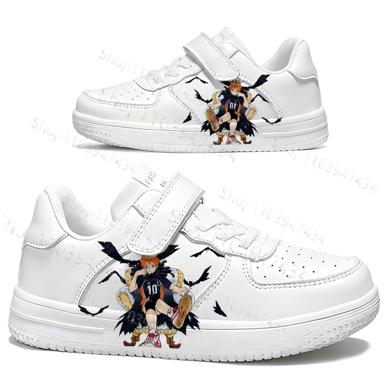 

Anime Haikyuu 3D Print Kids Shoes Popular Figure Hinata Shoyo Boys Girls Comfortable Campus Lightweight Footwear Size 28-40