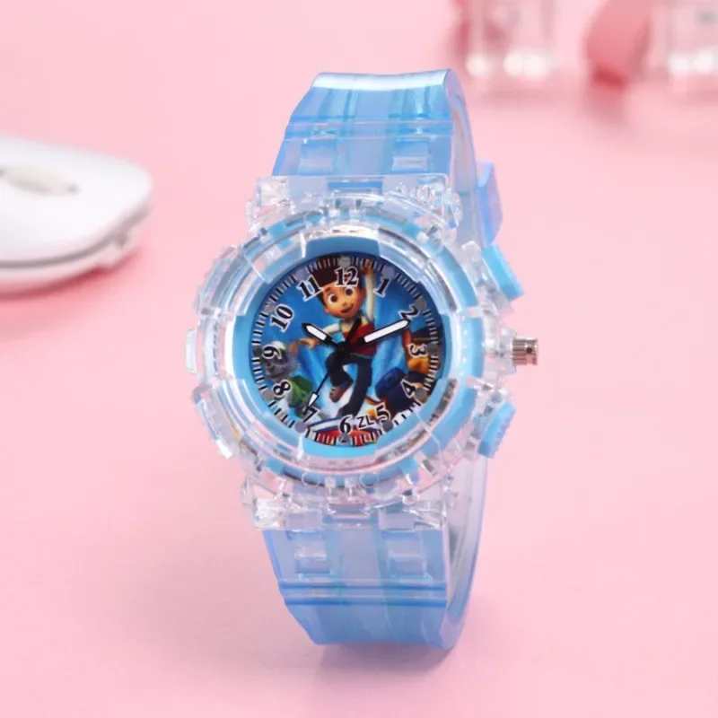 Paw Patrol นาฬิกาสำหรับเด็ก, นาฬิกาสำหรับกิจกรรมยามตรวจตราสกายเรืองแสงสีสันสดใสทั้งชายและนักเรียนของเด็กผู้หญิงของขวัญสำหรับตกแต่งเด็กลายการ์ตูนสุดสร้างสรรค์