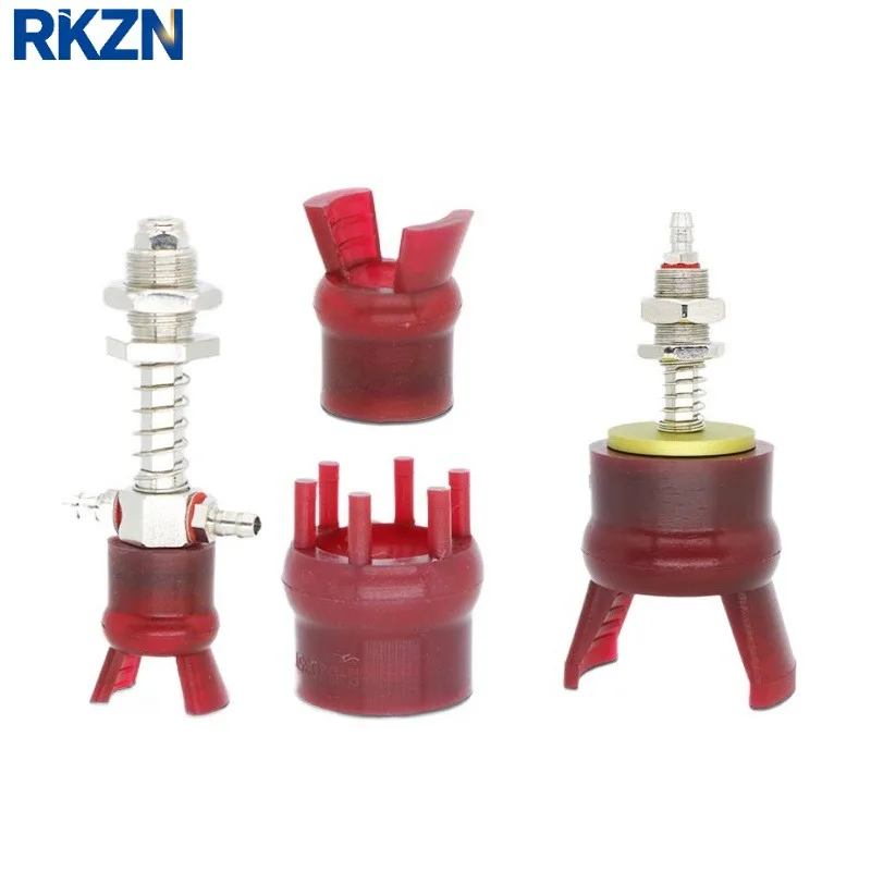 Robot Vacuum Suction Cup 2/3/6 Jaw Flexible Silicone Gripper Pneumatic Soft Claw Injection Molding Accessories