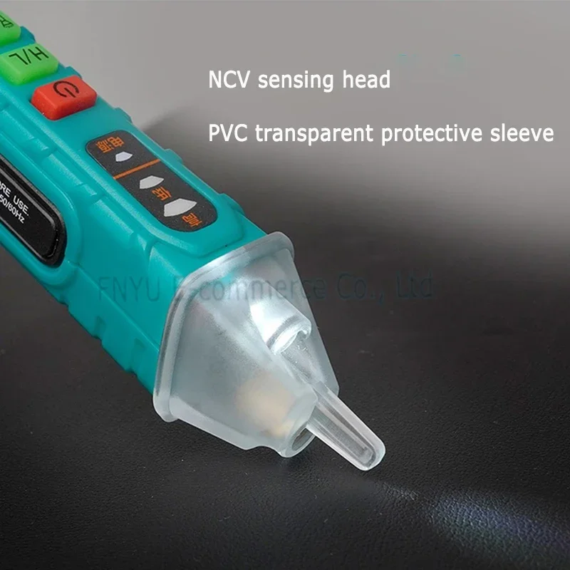 Pro'sKit-Bolígrafo de prueba sin contacto, medidor de voltaje de NT-310, sonda de inducción CAT de 1000V, Detector de voltaje de voz multifunción