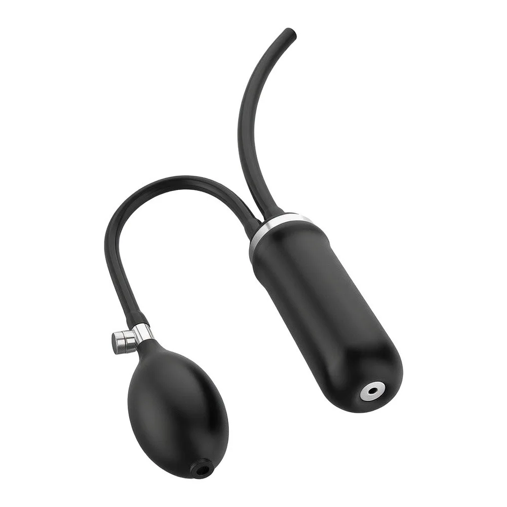 Black Rubber Airbag Intake Adapter With Built-in Pump For Car Leak Detector Diagnostic Tool Automotive Smoke Testing Equipment