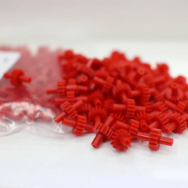 50 PCS 1/87 Ho Scale 15 Tooth Gear Model Electric Train Gear Accessories Suitable Sand Table
