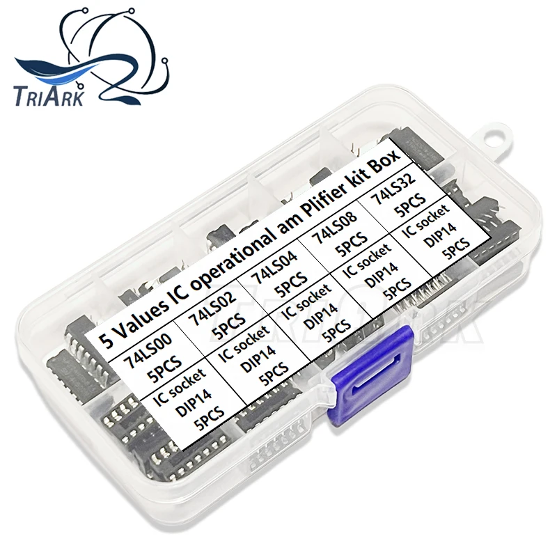 مجموعة متكاملة من الدوائر المتكاملة ، 74LS00 ، 74LS02 ، 74LS04 ، 74LS08 ، 74LS32 ، DIP-14