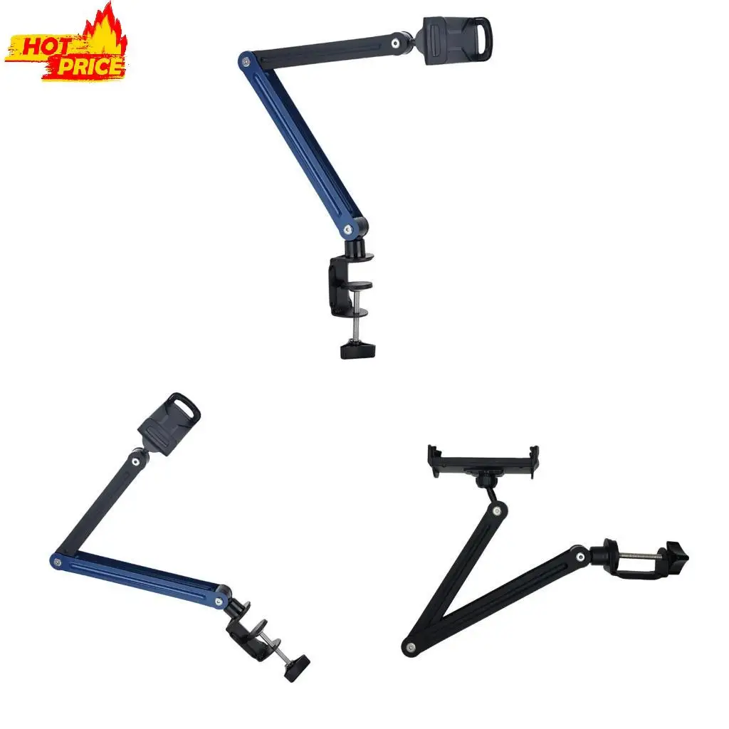 

Flexible Tablets Stand for Bed and Desk with 360 Degree Swivels and Spring Design for Stability