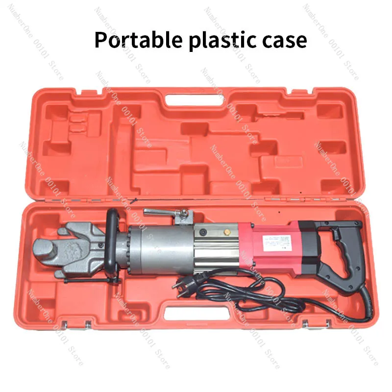 HRB-16A Portable Electric Steel Bending Machine Rebar Bending Hydraulic Machine Bendable Bar Diameter 4-16mm 220V/110V 1pc