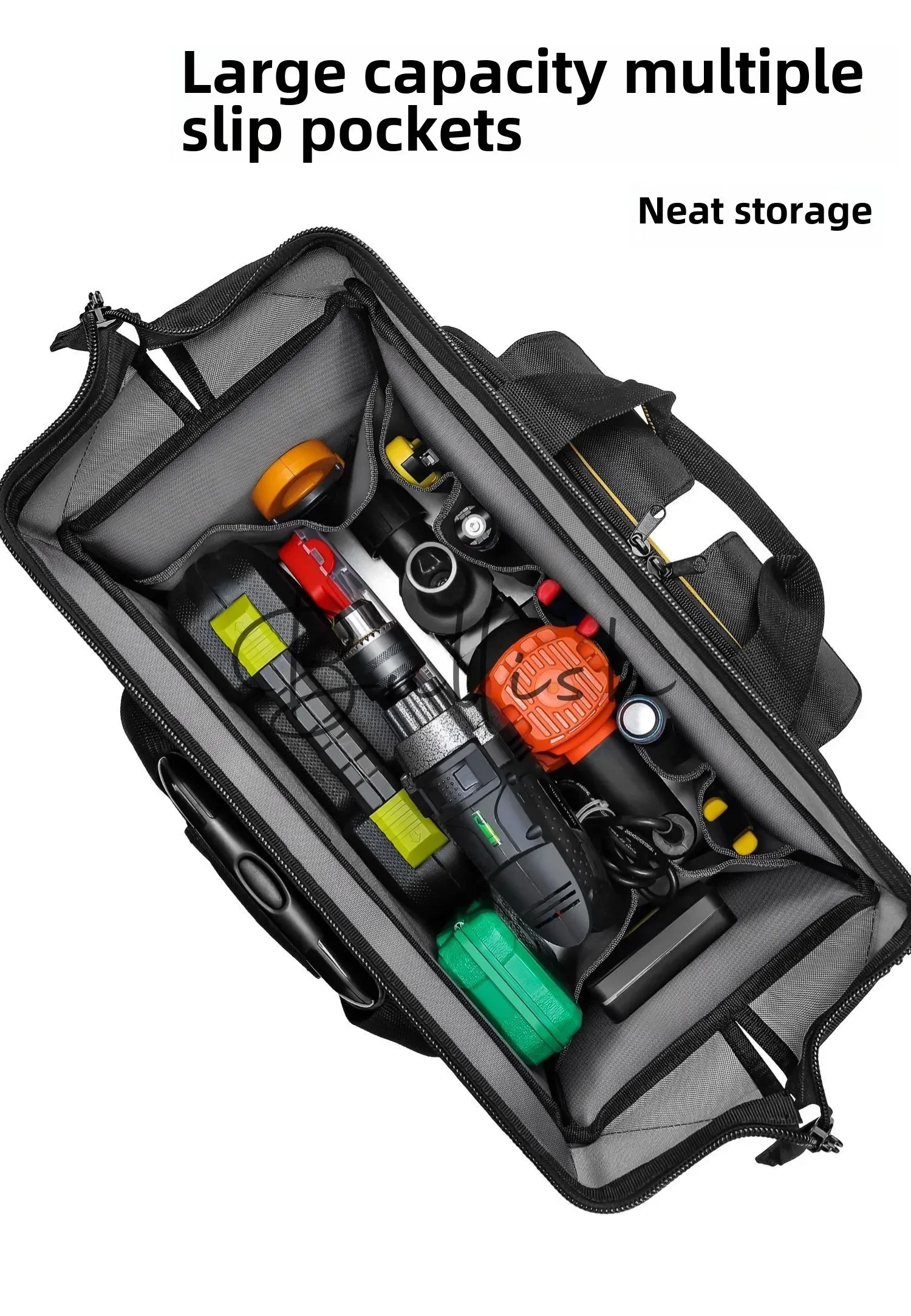 Tie rod type tool kit Multifunctional roller type maintenance canvas Large thickened wear-resistant