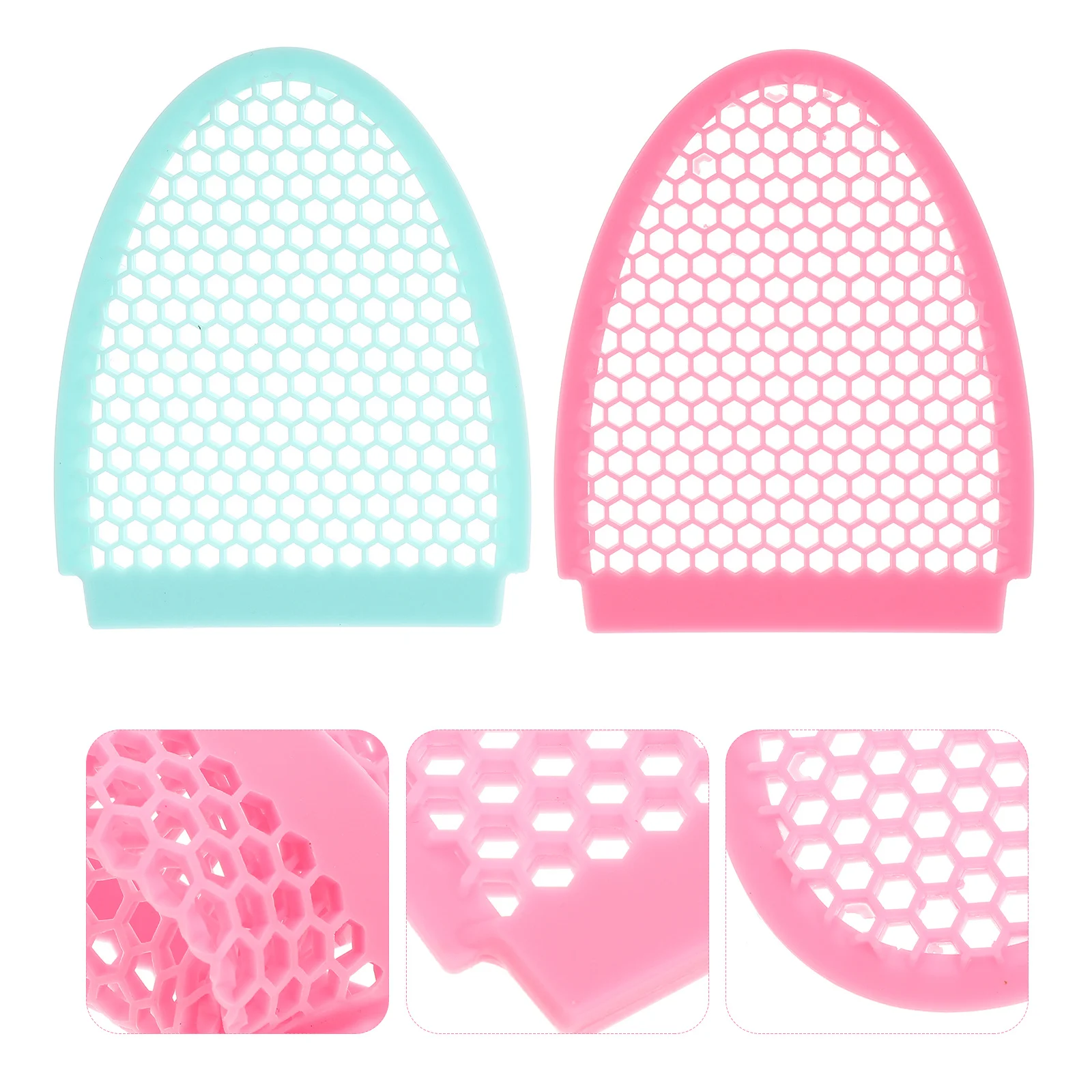 2 Stuks Dubbelzijdig Gezichtsreinigingsborstel Siliconen Handleiding Gezichtsreiniger Voor Diepe Exfoliërende Wassen Vrouwen Huidverzorging Tool Gezicht