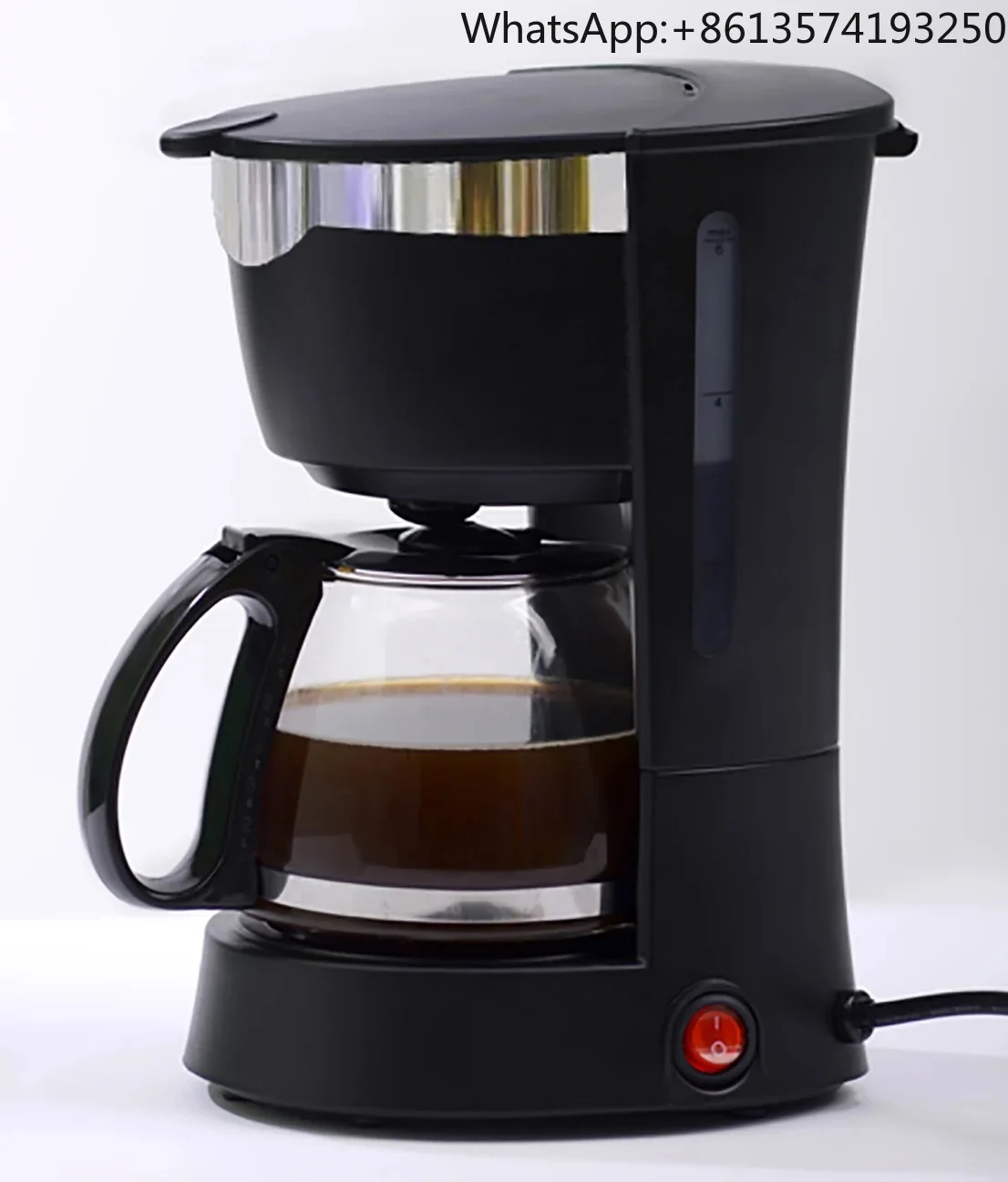 

Electric American Drip Coffee Machine 4-6 Cups for Hotel & Household Use with Anti-drip Function Swing Filter High Efficiency