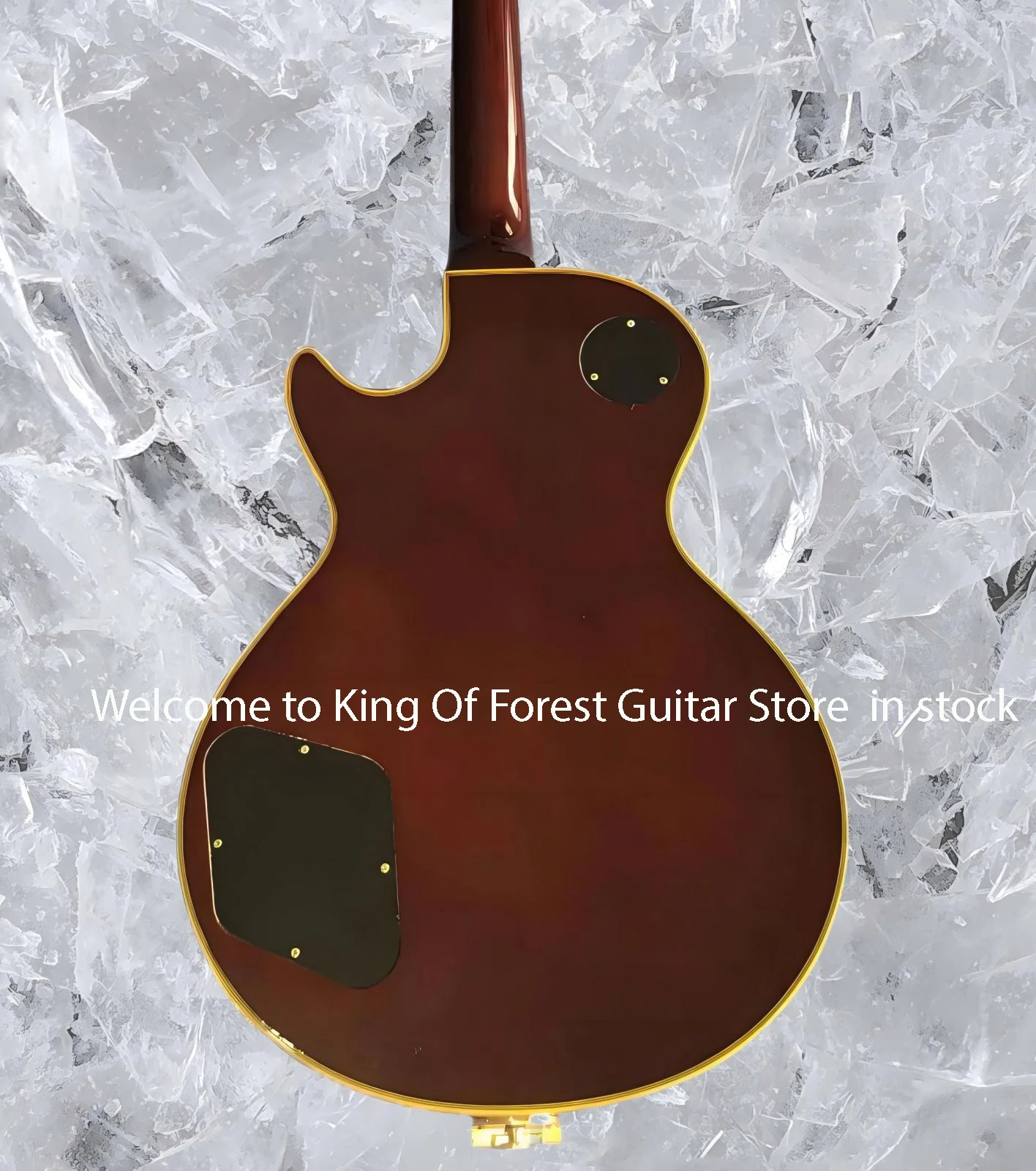 جيتار كهربائي كبير لموسيقى الجاز، جسم من خشب الخوخ، نمط عصري، موسيقى البوب، تكوين راقي 1478 #6