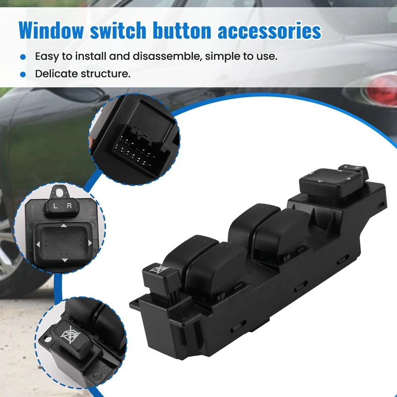 GV2S-66350A GV2S-66-350 Electric Window Switch Button Window Lift Switch For Mazda 6 2005-2015