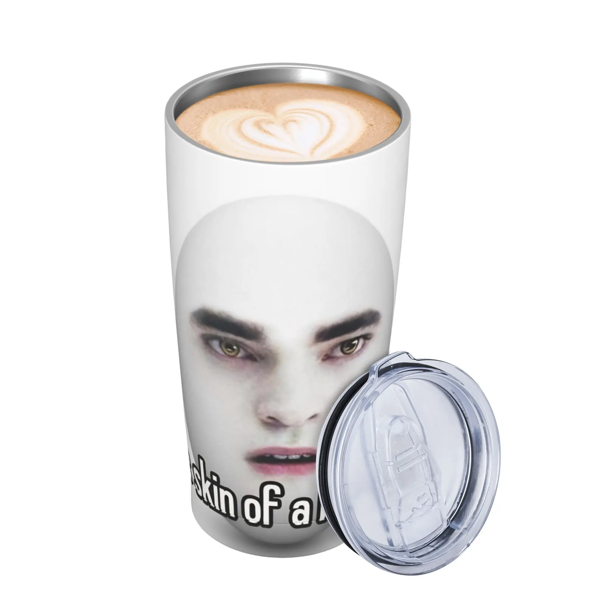 Edwards Cullen  Tumbler Vacuum Insulated  Thermal Cup with Lid Straw Outdoor Mugs Spill Proof 20oz