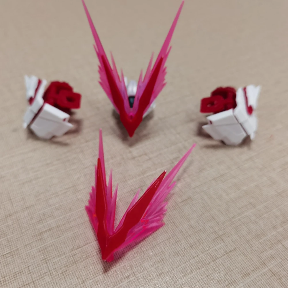 Cat Duke Red Dragon Horn, MG MB Azul, Heresia Red Heresy, Peça Alterada, Modelo Acessório