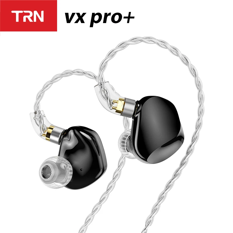 

TRN VX PRO + 1DD + 8BA 9-элементные флагманские Hi-Fi наушники со съемным кабелем