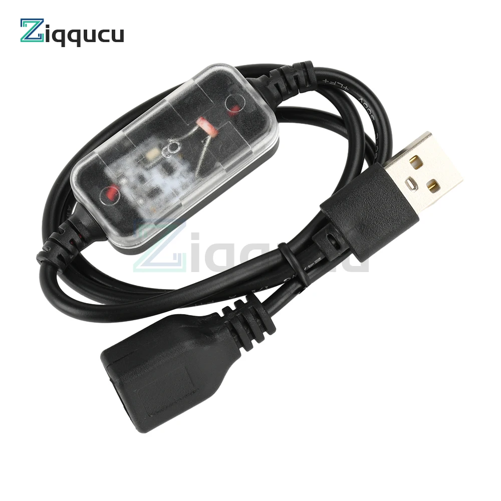 Interruptor de Sensor de luz, interruptor de Sensor de Control de luz, Cable USB, Cable de Sensor de luz de encendido automático de día/noche para luces de techo, tira LED