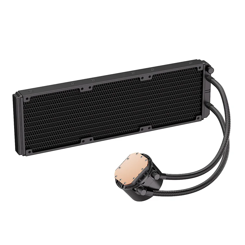 Teucer-enfriador de agua de CPU, disipador de calor de refrigeración líquida eficiente, radiador colorido para LGA 20XX 120 240 115X AM4 AM5, 360/1700mm