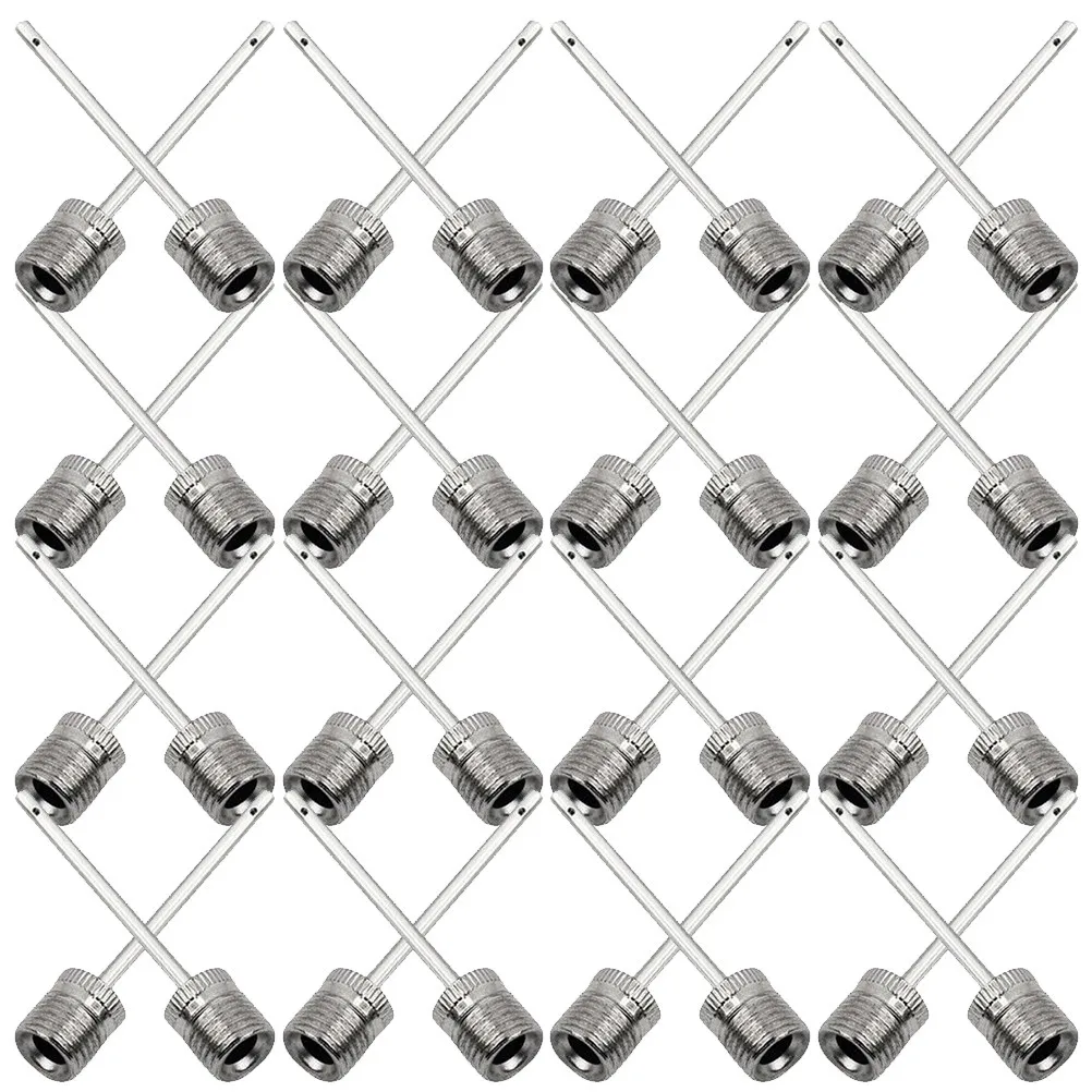 

200Pcs Inflation Needle Stainless Steel Ball Needles for Air Pump Multi-Function Pump Needle for Basketball Football Volleyball