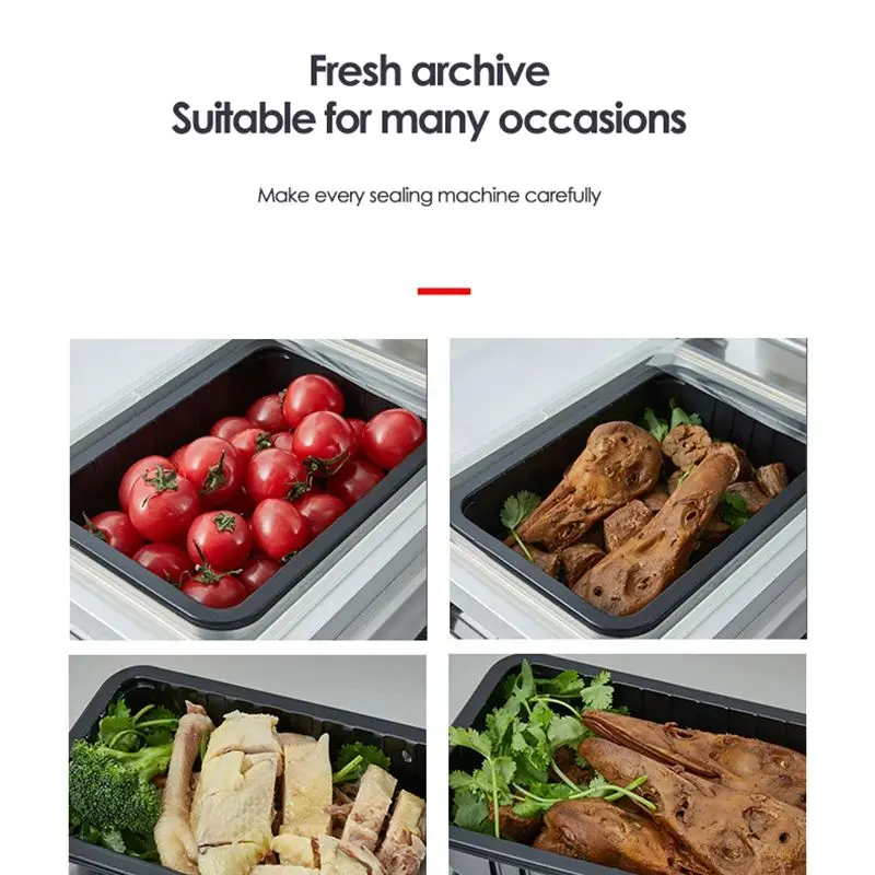 수동 프레스 식품 테이블 플라스틱 트레이 식품 포장 기계 용기 접시 실러 테이크아웃 식품 밀봉 기계