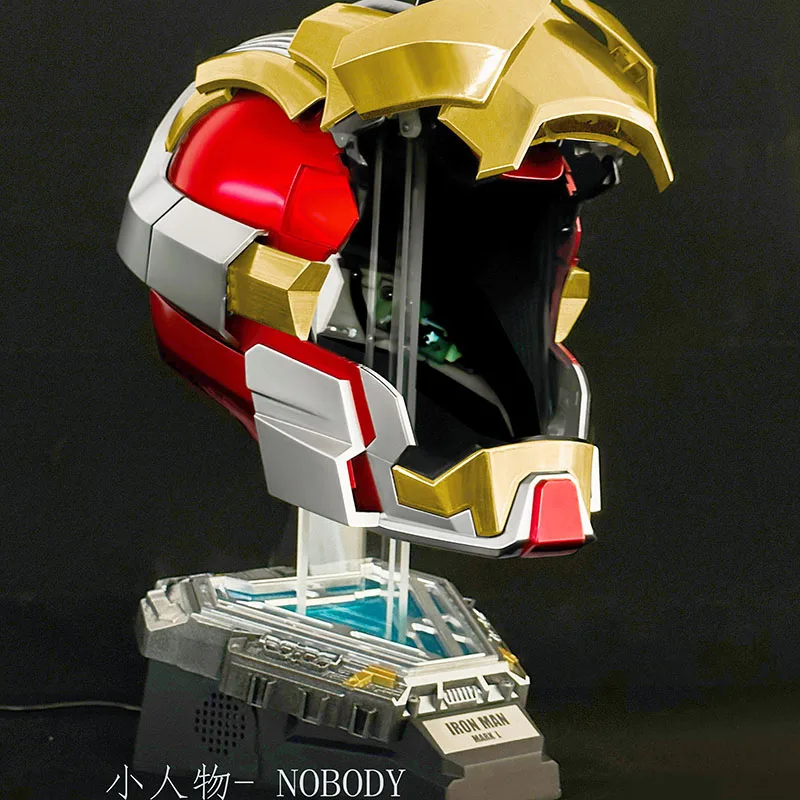 

Iron Man Mk17 Helmet Voice Controlled Wearable High Tech Marvel Collectible Cosplay Prop For Adults Movie Collectors New