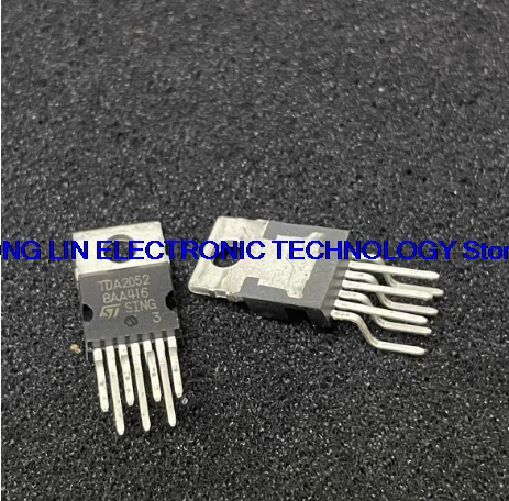 TDA2052 packaged in TO-220-5, power amplifier IC chip, original packaging, available for direct purchase        5PCS -1lot
