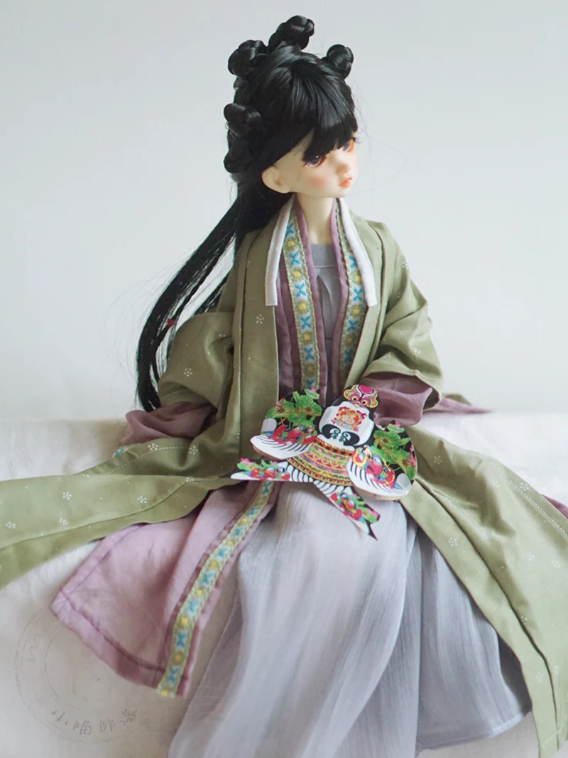 OB11 Blyth OB27 1/6 Figure Doll 1/4 1/3 BJD Clothes Ancient Costume Hanfu Robe Dress Outfit For BJD/SD YOSD MSD SD13 Big Girl