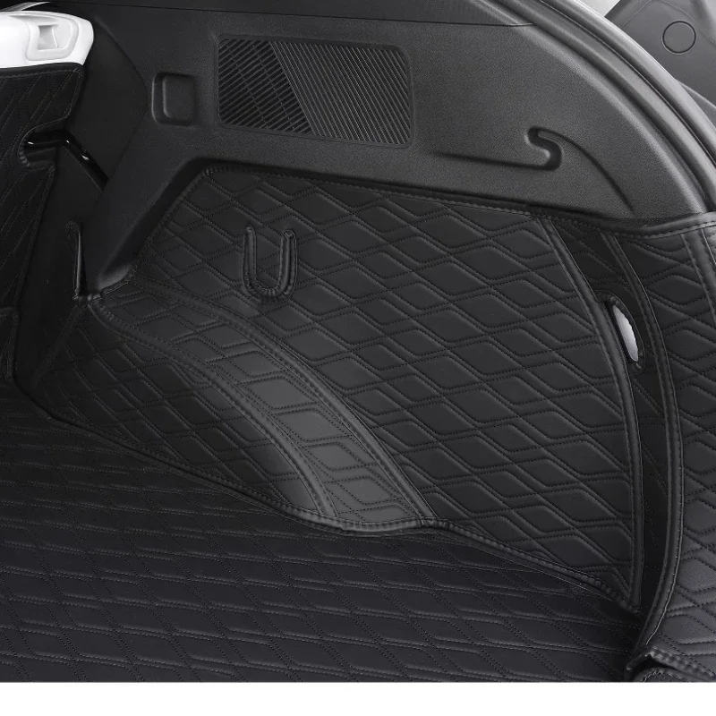 Picture 7: Leather Rear Trunk Mats Anti-Scratch Waterproof Boot Luggage Protective Pad Interior Accessories For Xpeng G6 2024 2025