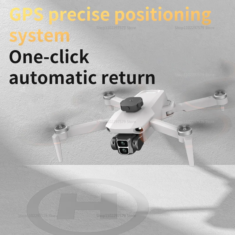 L106 Drone 8K HD Dual Camera Brushless Motor Obstacle Avoidance With Screen Remote Control Four-Axis RC Drone Toy For Kids Adult