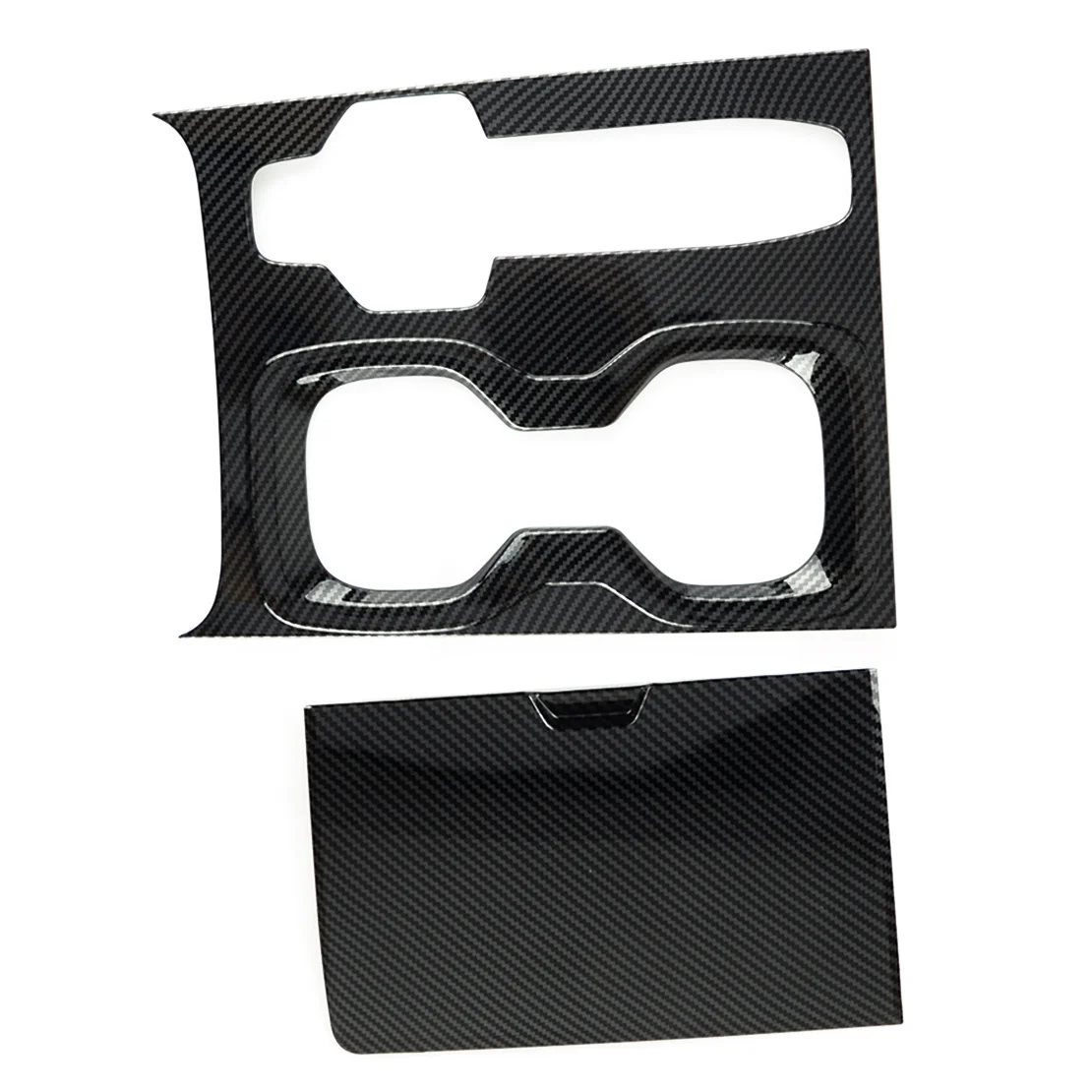 Carbon Fiber Style Car Center Console Gear Shift Box Panel Cover Trim Fit for Lexus RX350 350h RX500h 2023 Left Hand Drive New